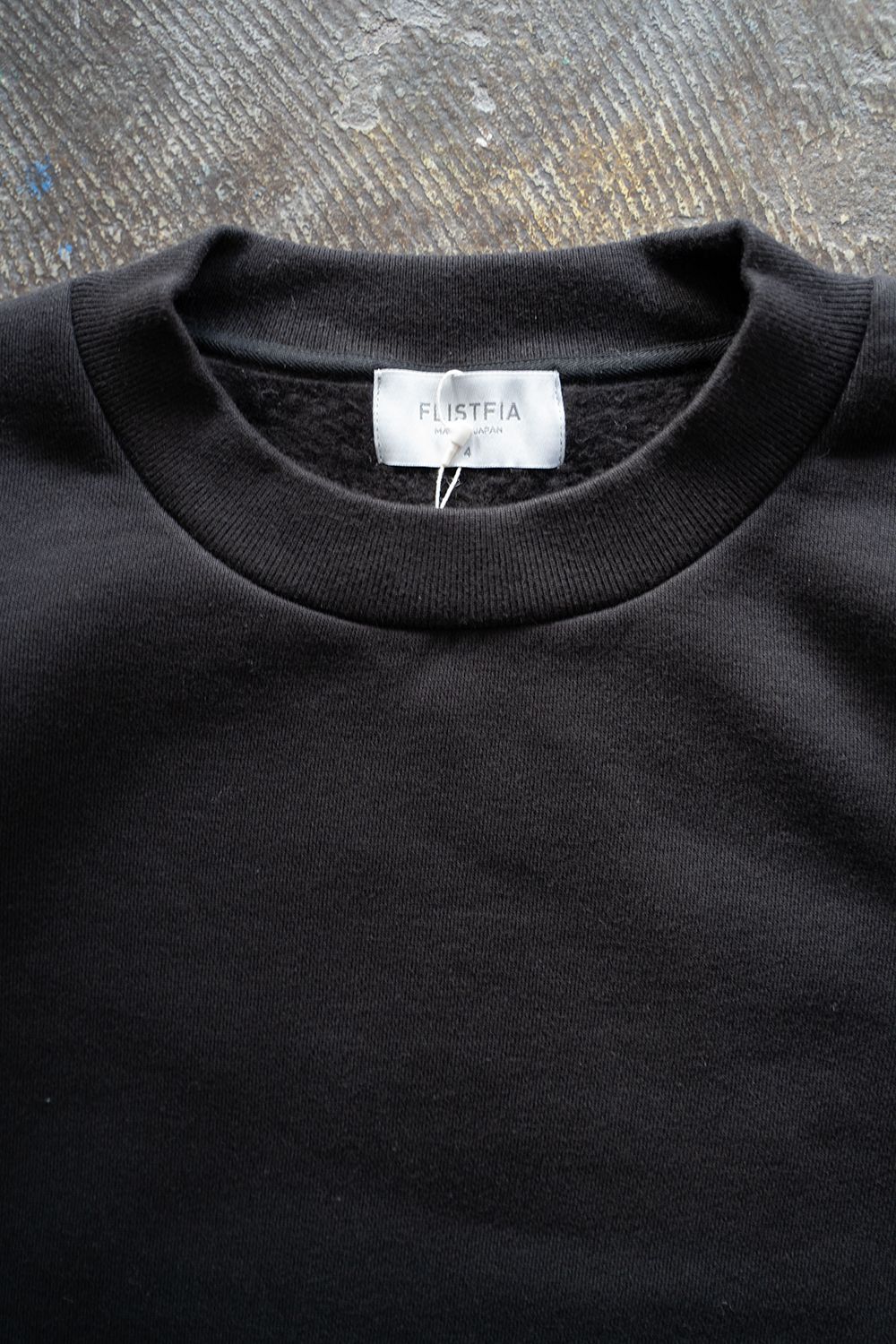 【ラスト1点】【23AW】Loose Fit Crew Neck Sweat(PURE BLACK)