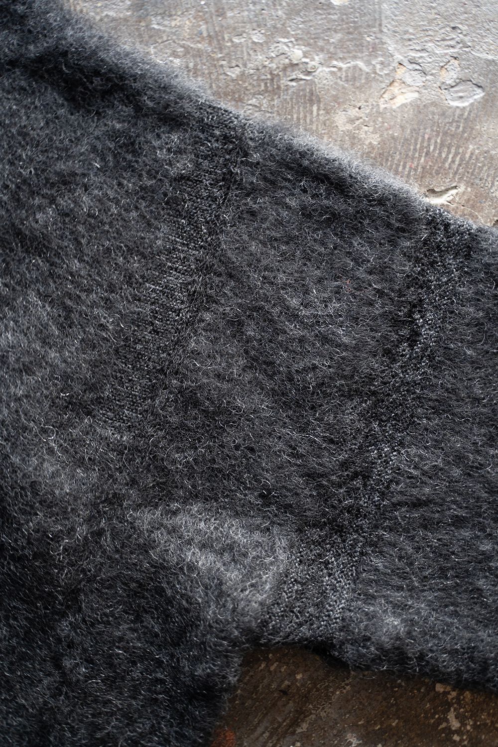YASHIKI - 【ラスト1点】【24AW】Akane Mohair Knit(BLACK) | Salty