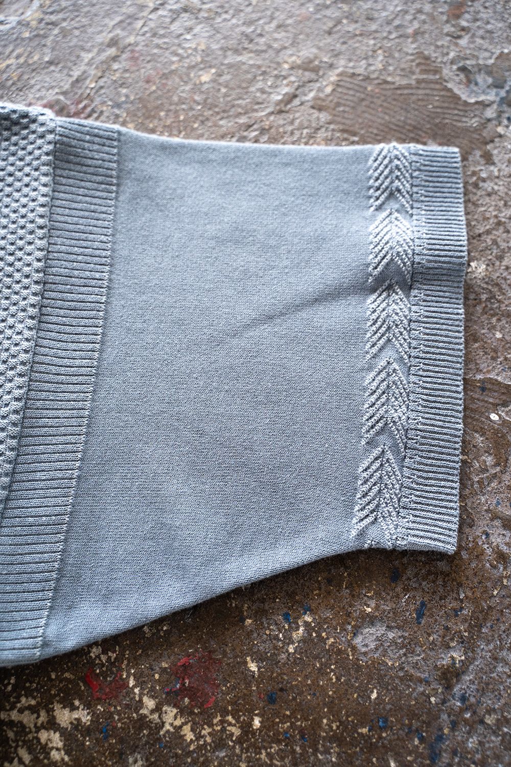 【ラスト1点】【22SS】Asanagi Knit(PALE BLUE)