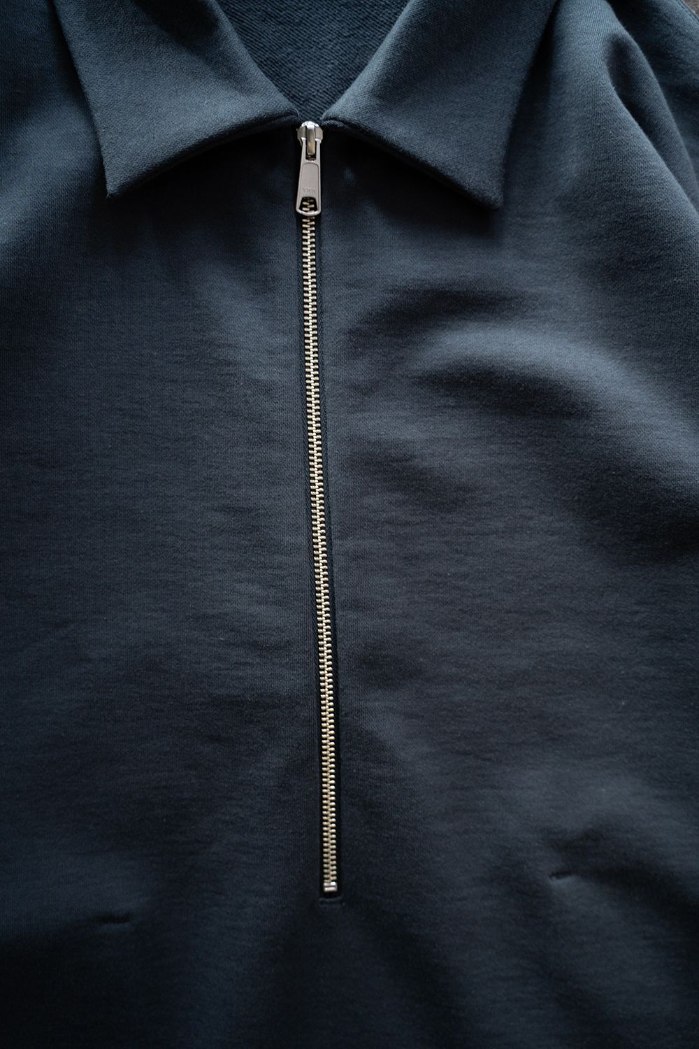 【25AW】ハーフジッププルオーバースウェット(SLATE BLUE)