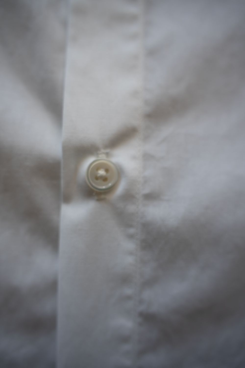 【ラスト1点】【25AW】コットンラグランスリーブシャツ(WHITE)