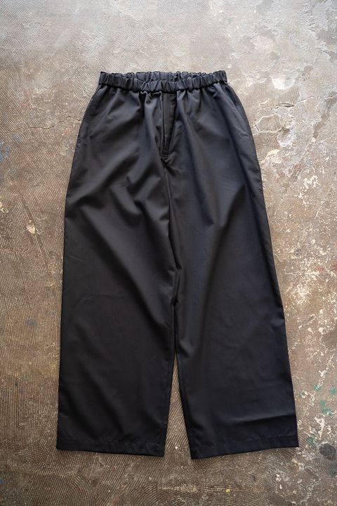 エアリーウールワイドパンツ(濃紺)