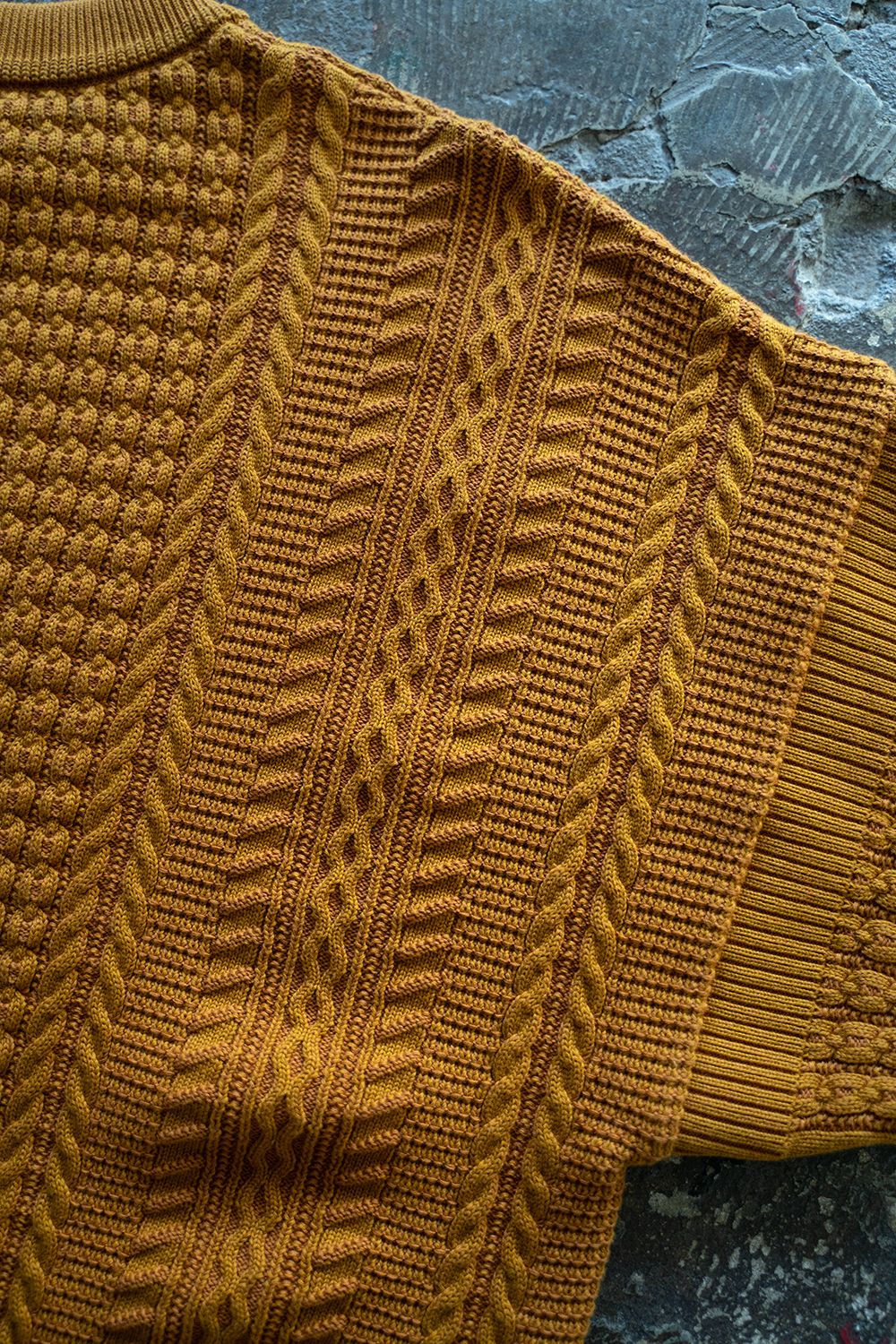 YASHIKI - Honami Knit(MUSTARD) | Salty