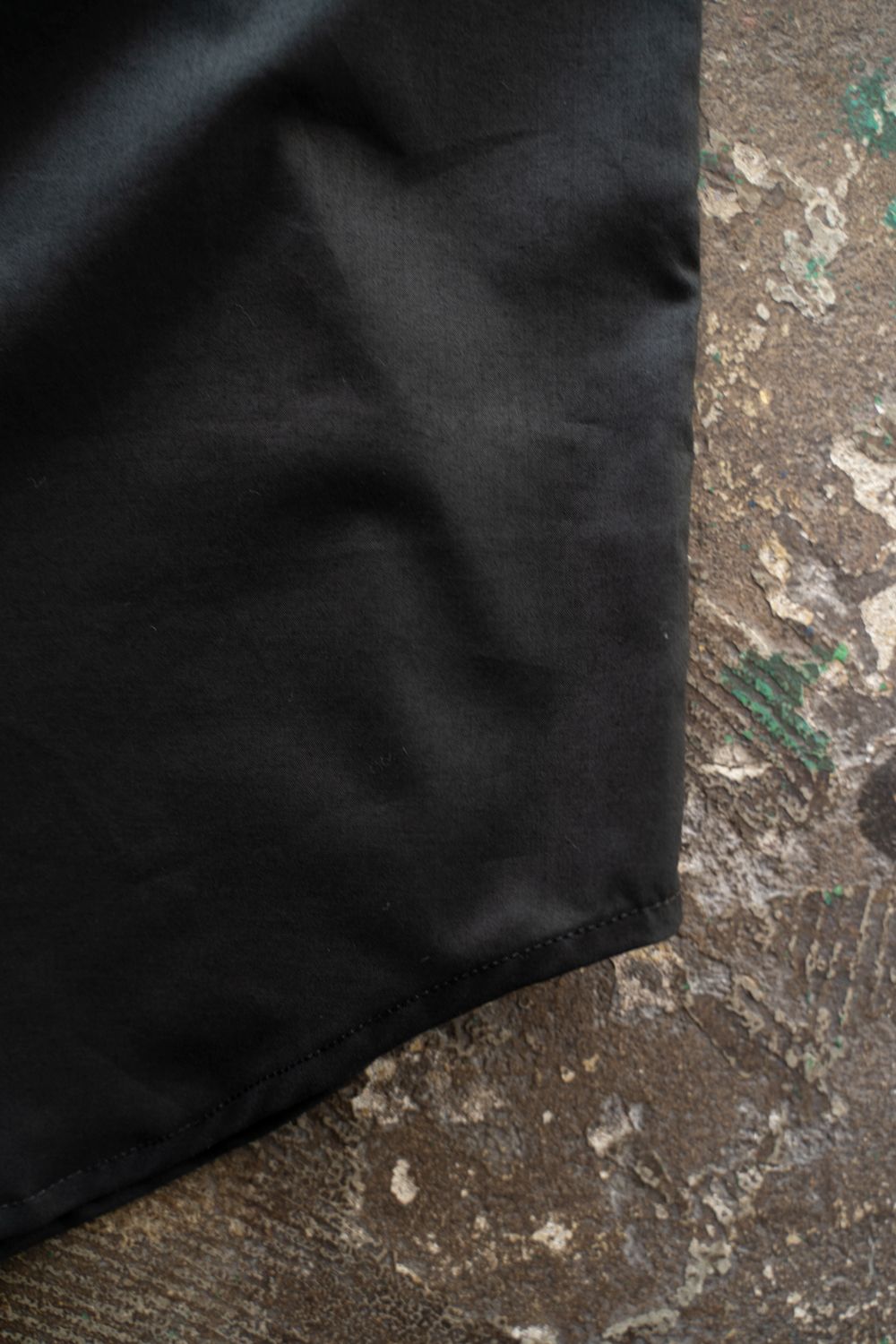 【ラスト1点】【25AW】Air Lawn L/S Shirt/エアーローンロングスリーブシャツ(BLACK)