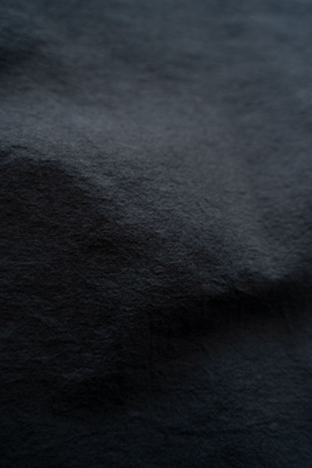 強撚OCブロードシャツ(墨黒)