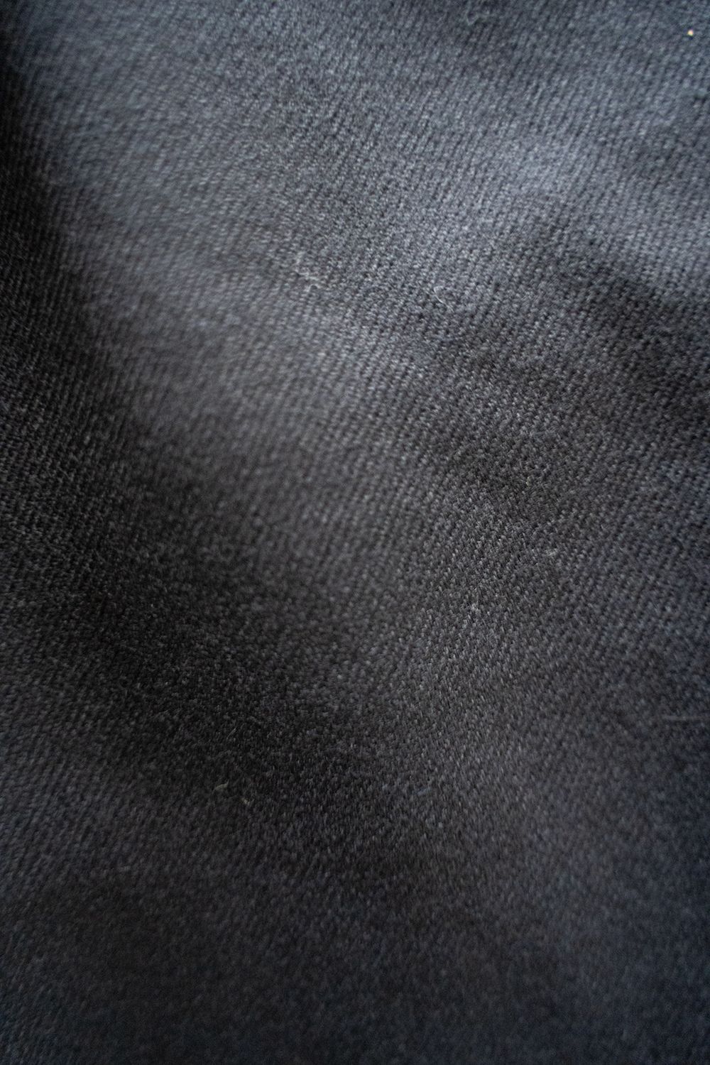 【ラスト1点】ウールフラノセンタープレススラックス(DARK NAVY)