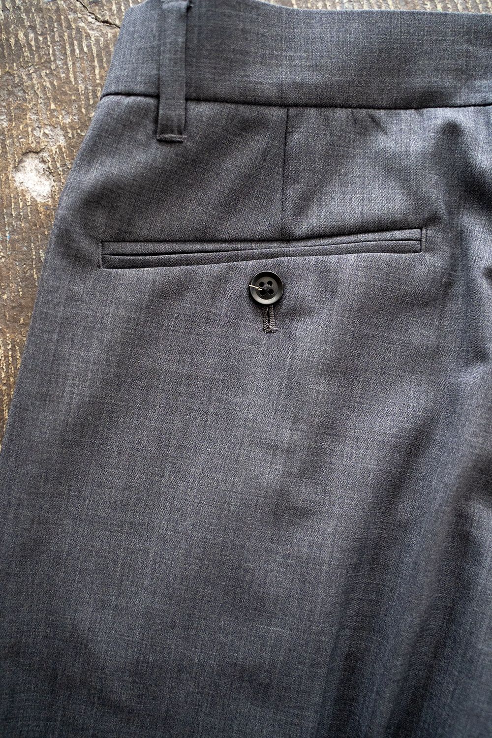【ラスト1点】Tropical T/W Tuck Pants/トロピカルT/Wタックパンツ(GRAY)
