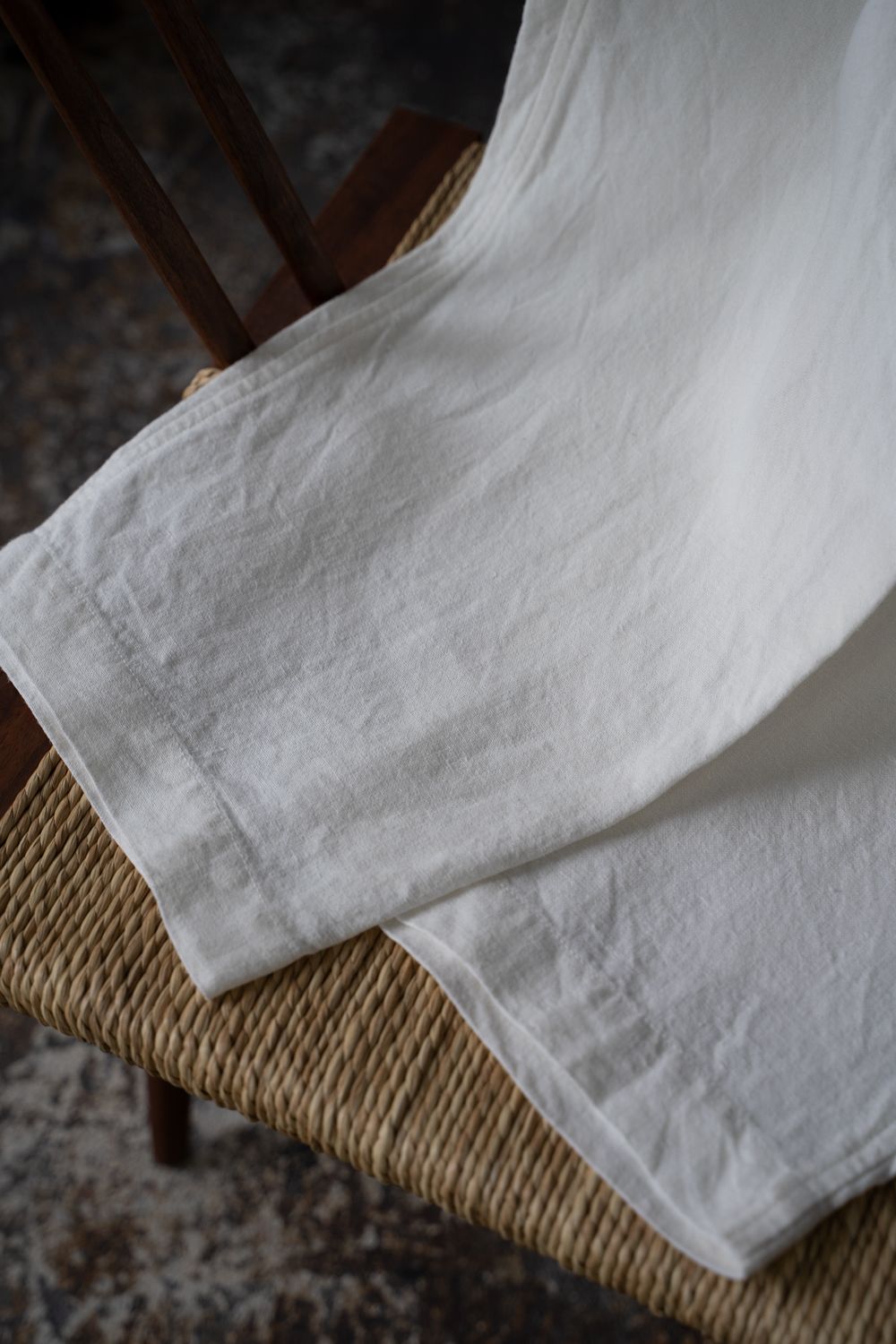 起毛大麻パンツ(白)