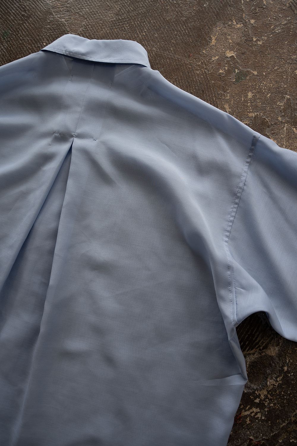 【26SS】Sheer Light Shirt/シアーライトシャツ(SAX)