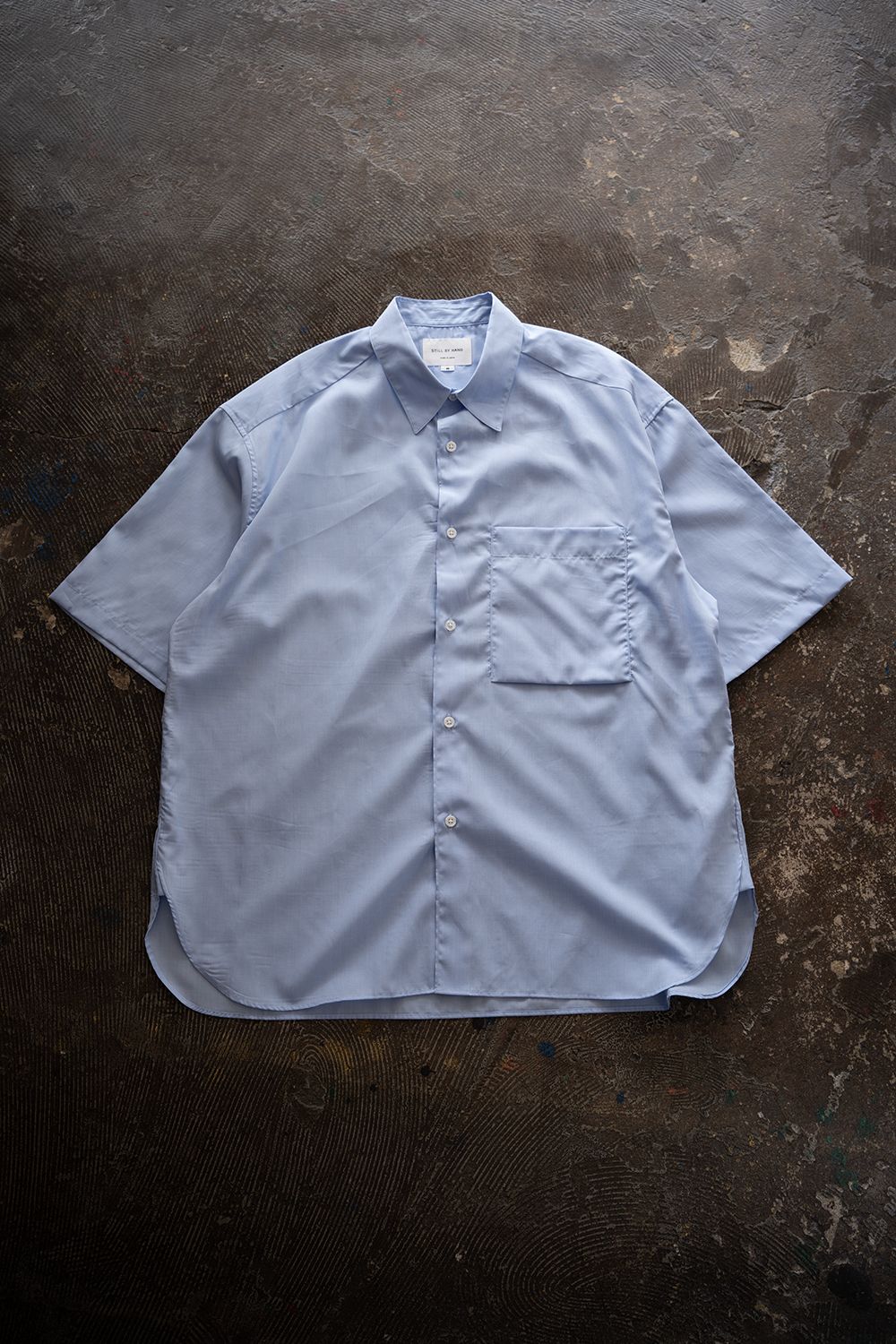 【26SS】200双半袖シャツ(LIGHT BLUE)