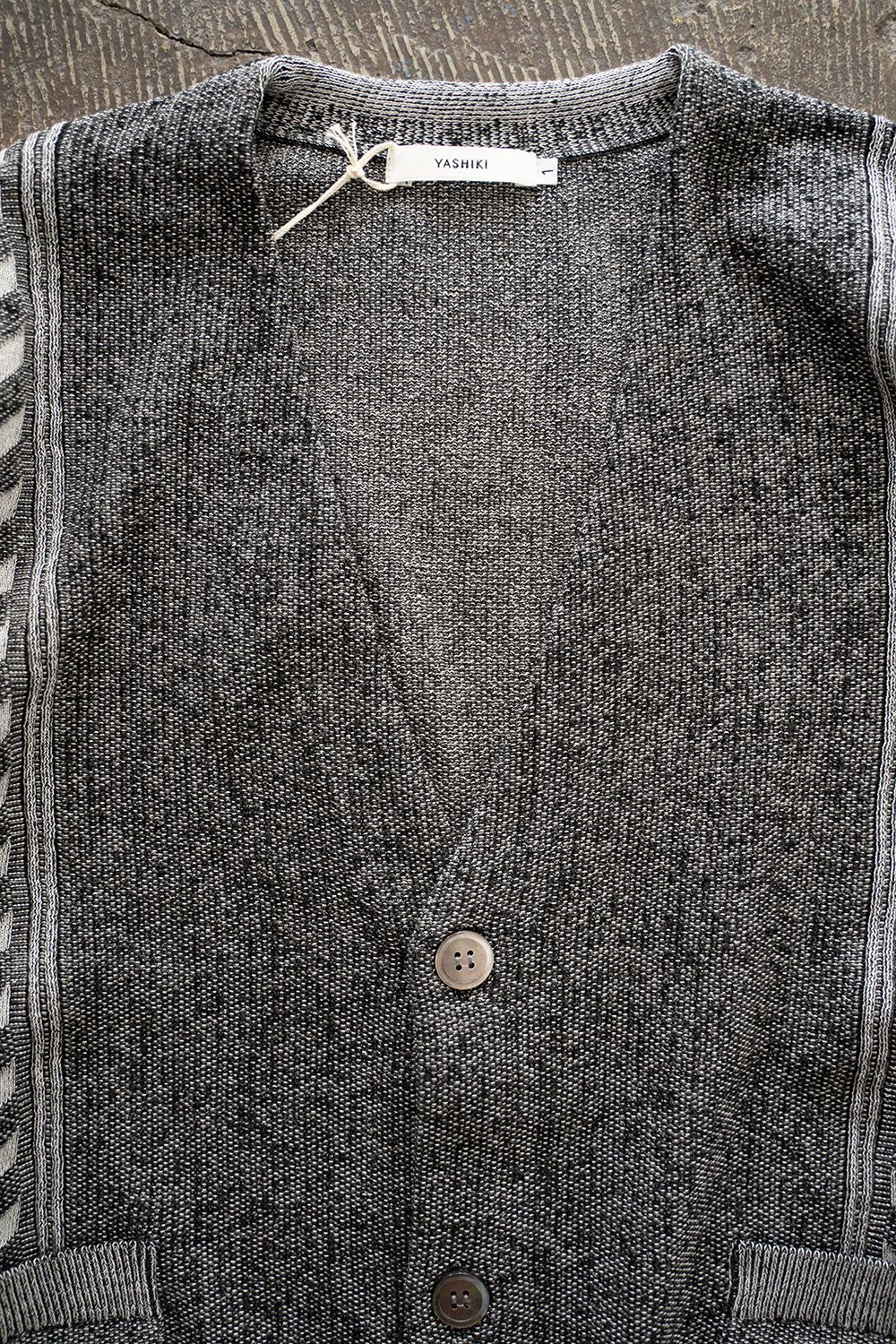 【ラスト1点】【25SS】Wadachi Cardigan(MIX GRAY)