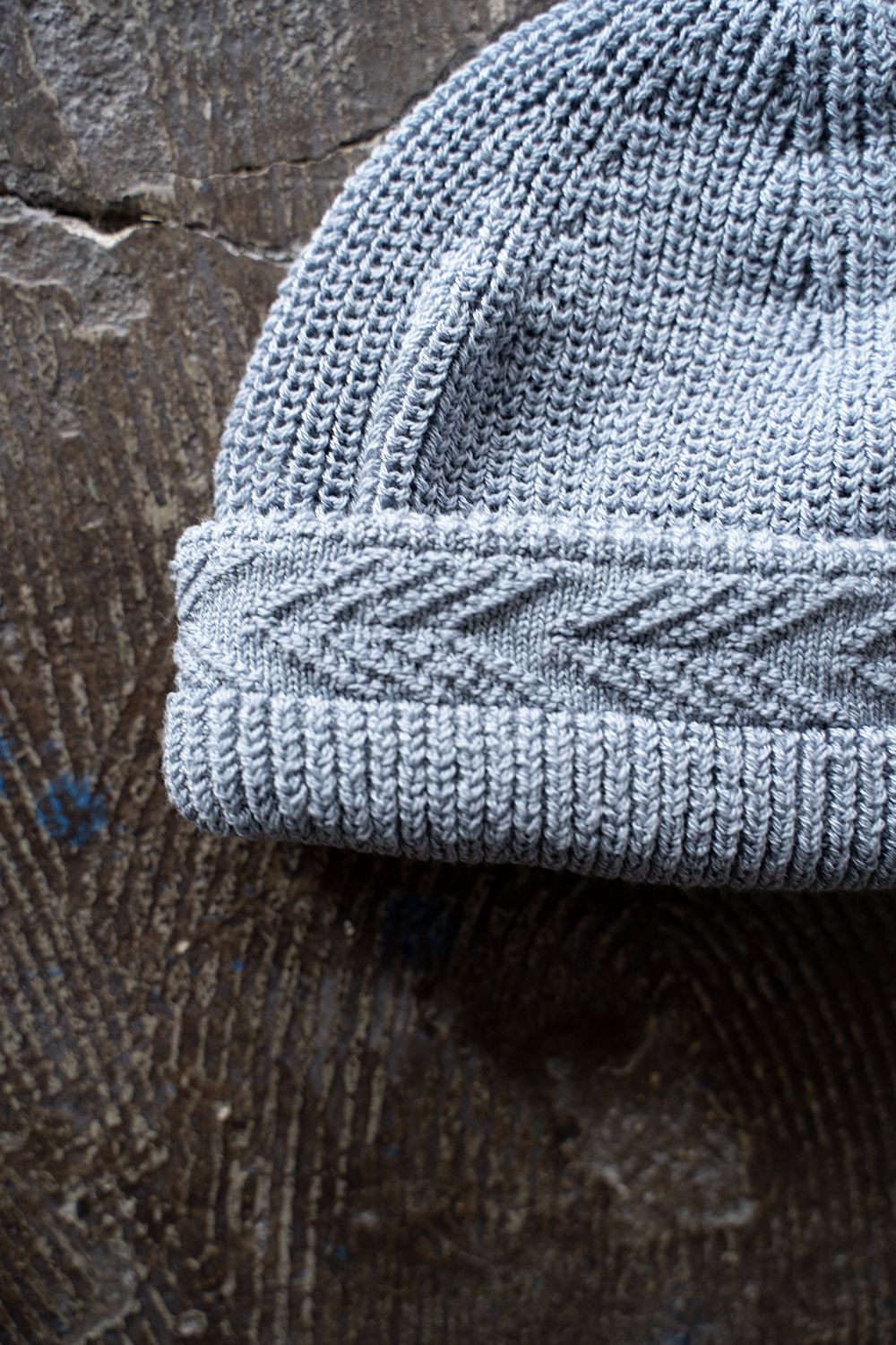 【22SS】Yagasuri Knit Cap(PALE BLUE)