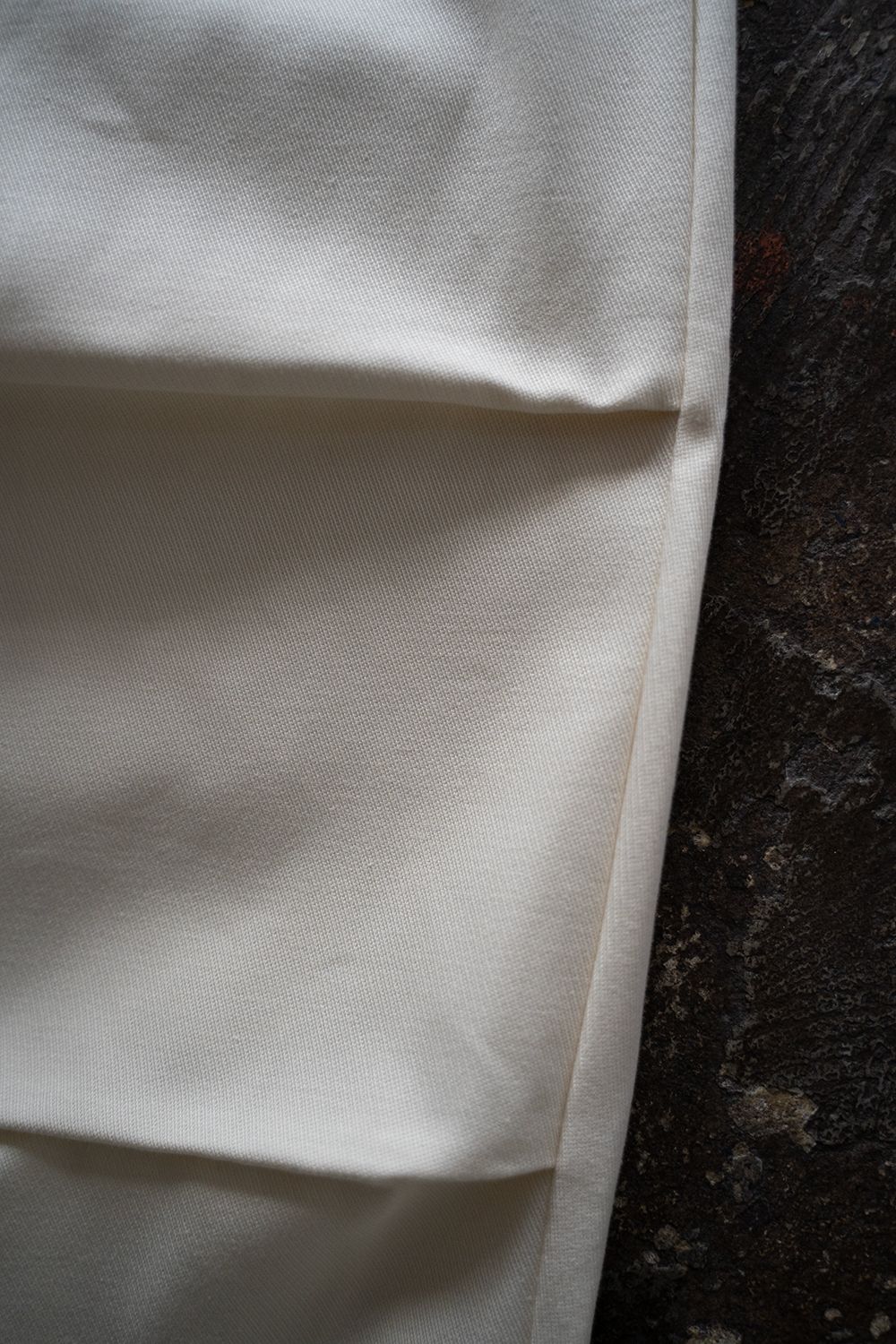 STILL BY HAND - 【25SS】ヘビーコットンツイルニータックパンツ