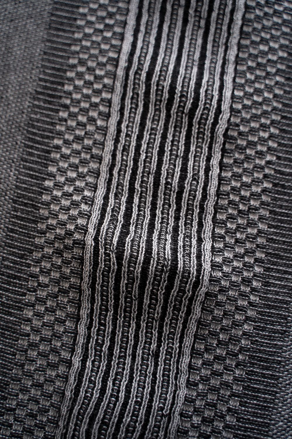 【26SS】Ryokufu Henley Knit(MIX GRAY)