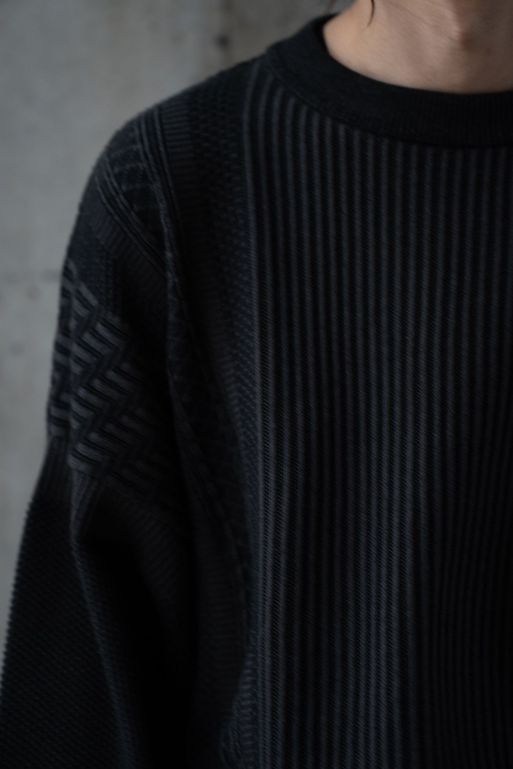【26SS】Yukishiro Knit(BLACK)