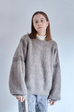 【ラスト1点】【24AW】Akane Mohair Knit(BEIGE)