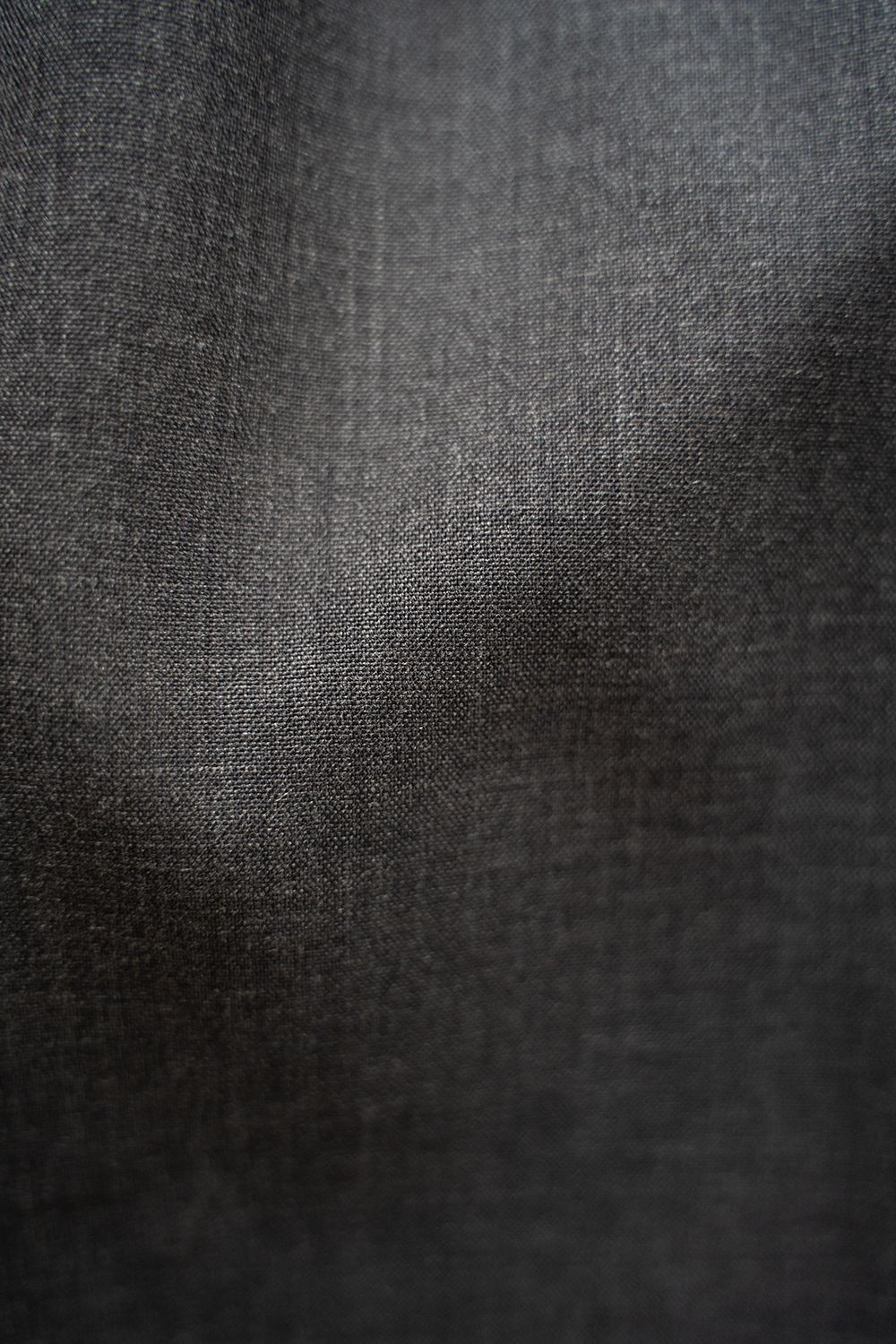 【ラスト1点】【24SS】2-Tack Wool Tropical Trousers/2タックウールトロピカルトラウザーズ(CHARCOAL)
