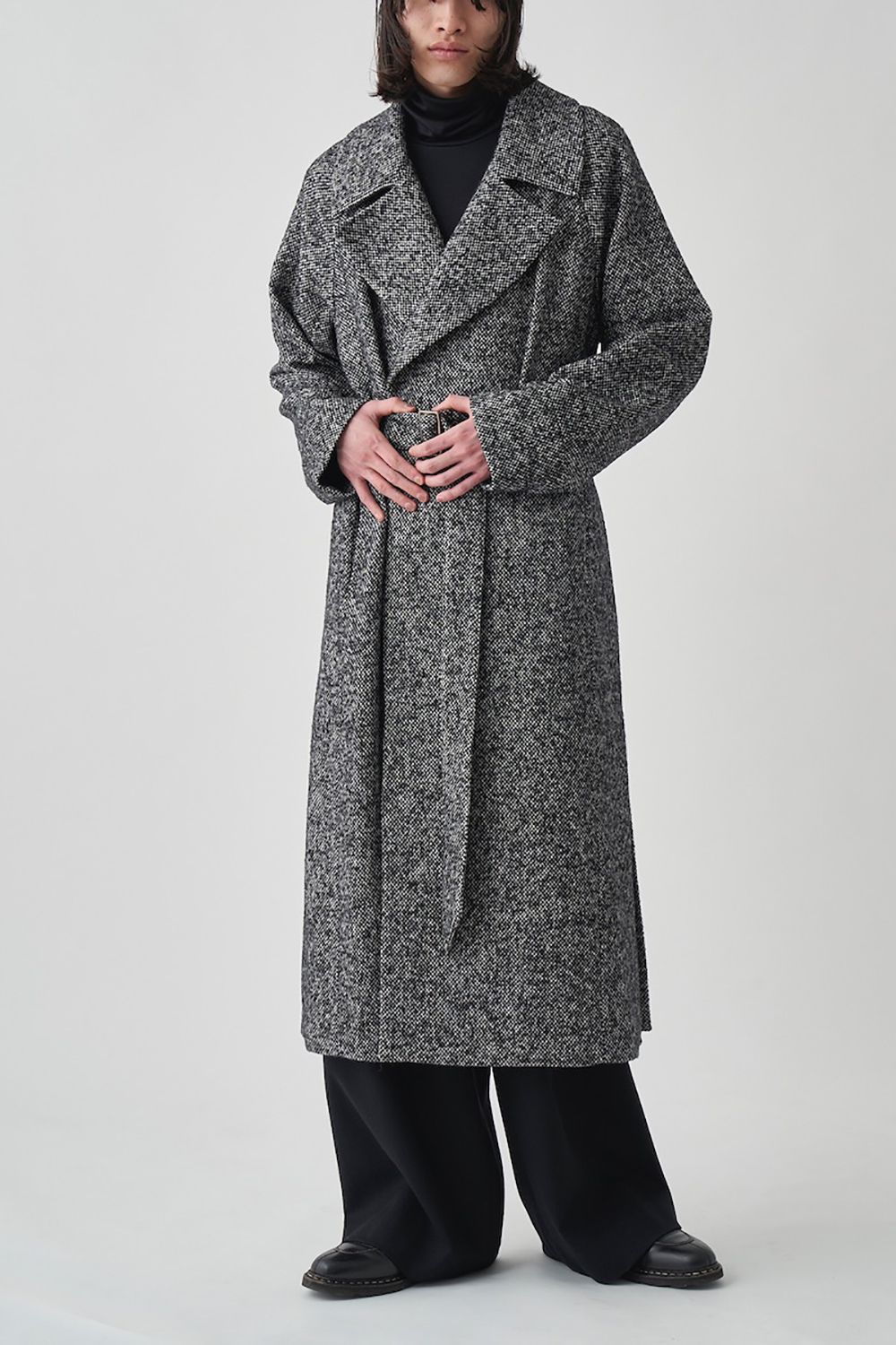 juha - 【ラスト1点】【21AW】Belted Over Coat/ベルテッド ...