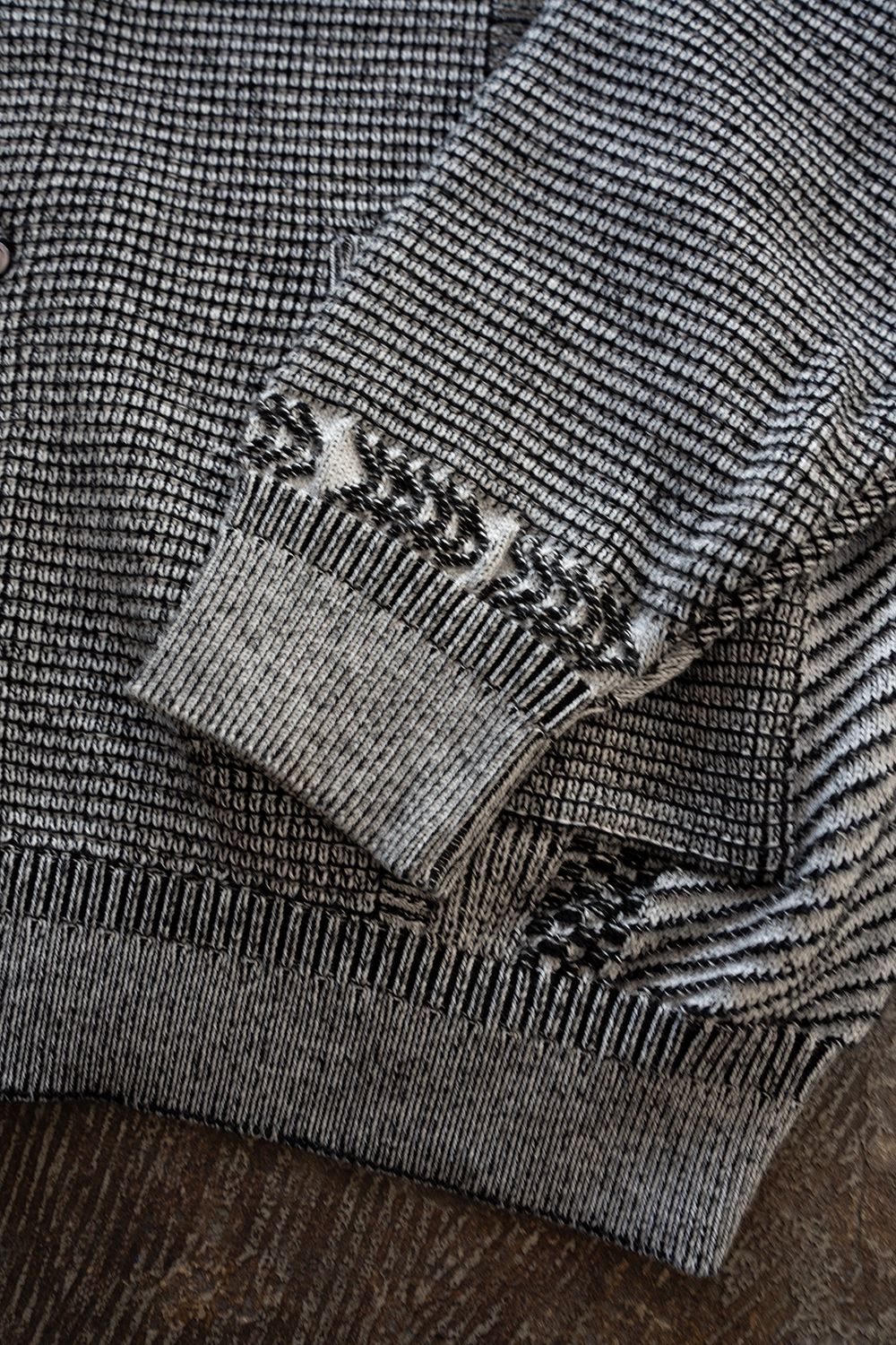 【26AW】Shinryo Cardigan(MIX GRAY)