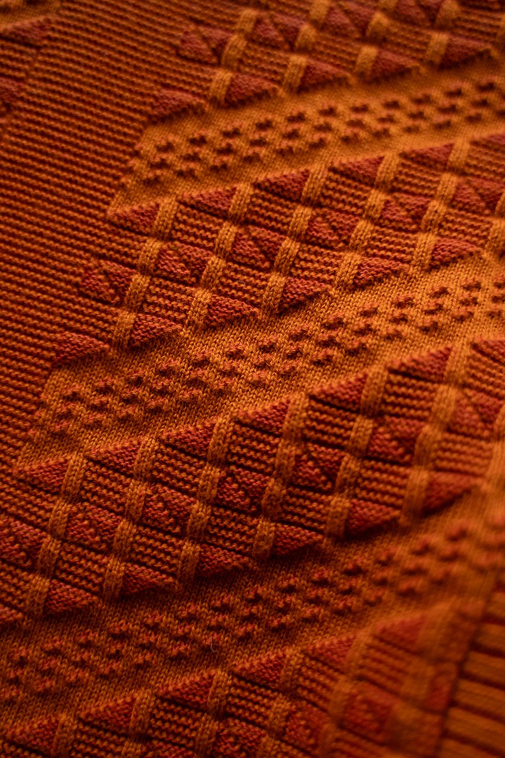 【ラスト1点】【24SS】Kusaho Cardigan(ORANGE)