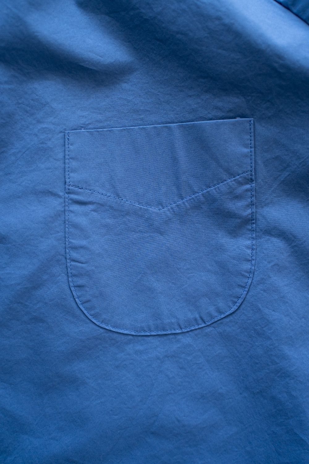 【ラスト1点】【23SS】Over Sized Band Collar Shirts(OCEAN BLUE)