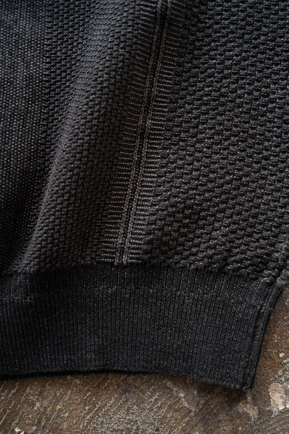【ラスト1点】【25SS】Seihaku Knit(BLACK)
