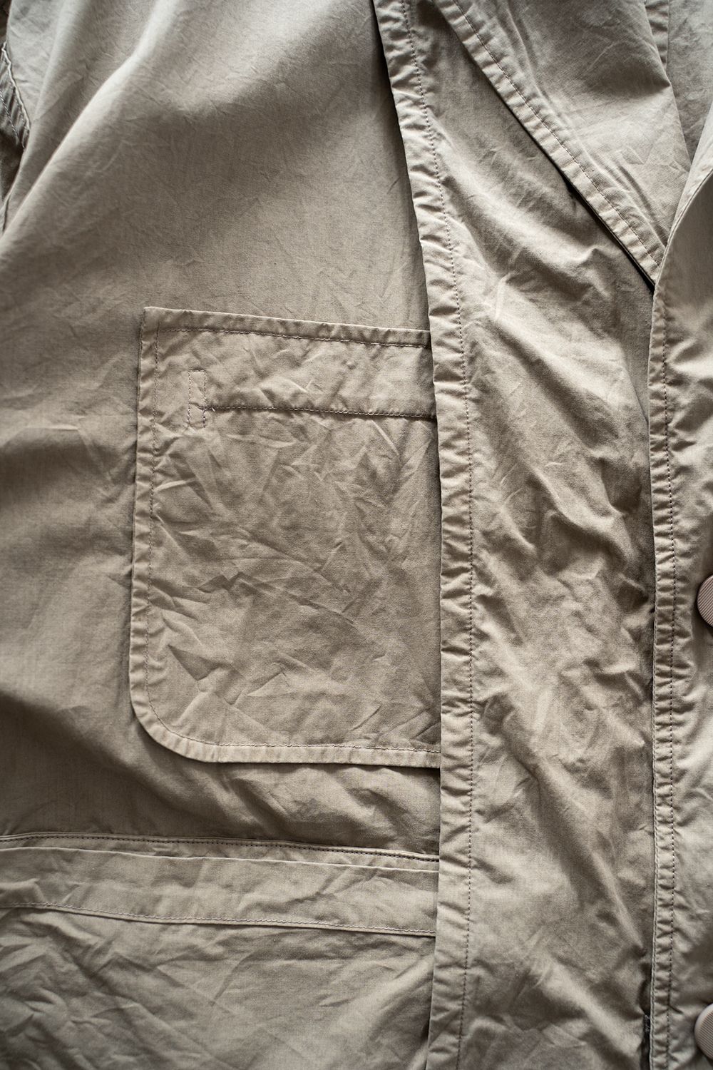 【ラスト1点】【22SS】Reversible 2 Button Jacket(KHAKI)