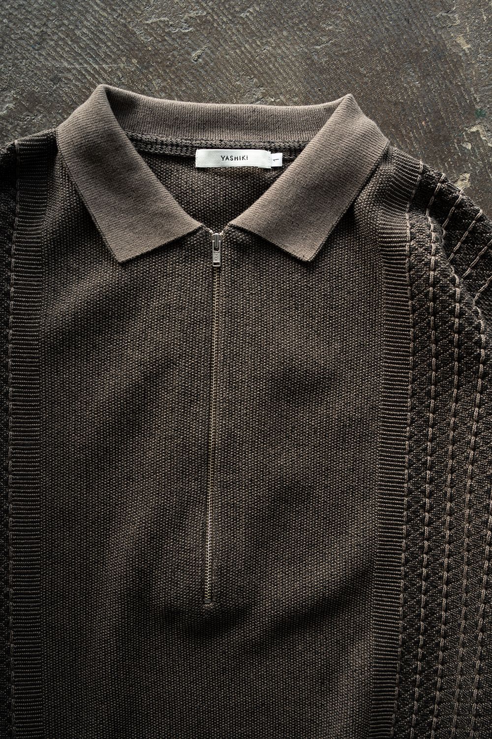 【26SS】Kanto Knit Polo(GREIGE)