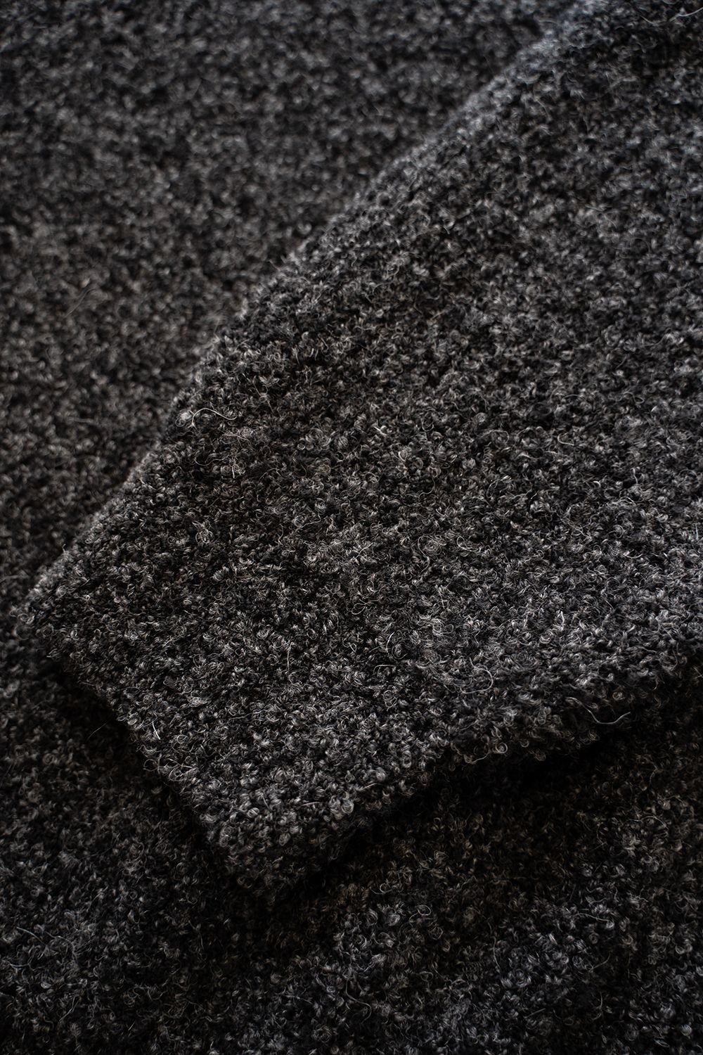 【25AW】Shusetsu Boucle Knit(BLACK)
