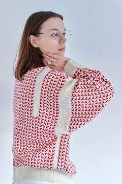 【ラスト1点】【24AW】Shinsetsu Knit(RED)