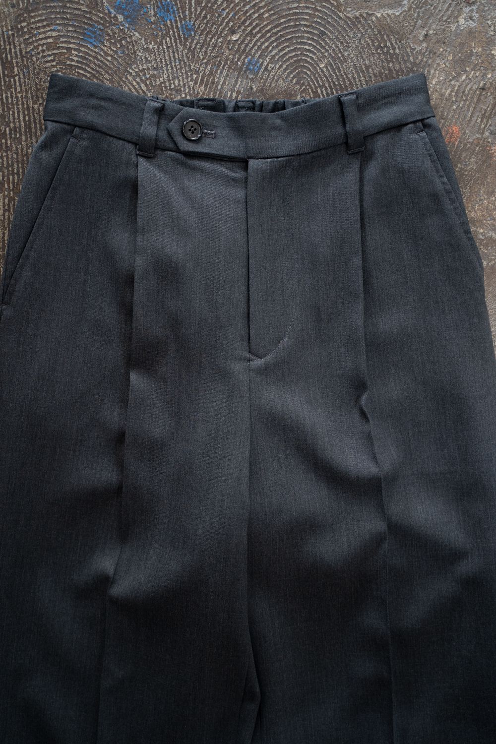 【26AW】Fluid Flare Pants/フルーイドフレアパンツ(GRAY)