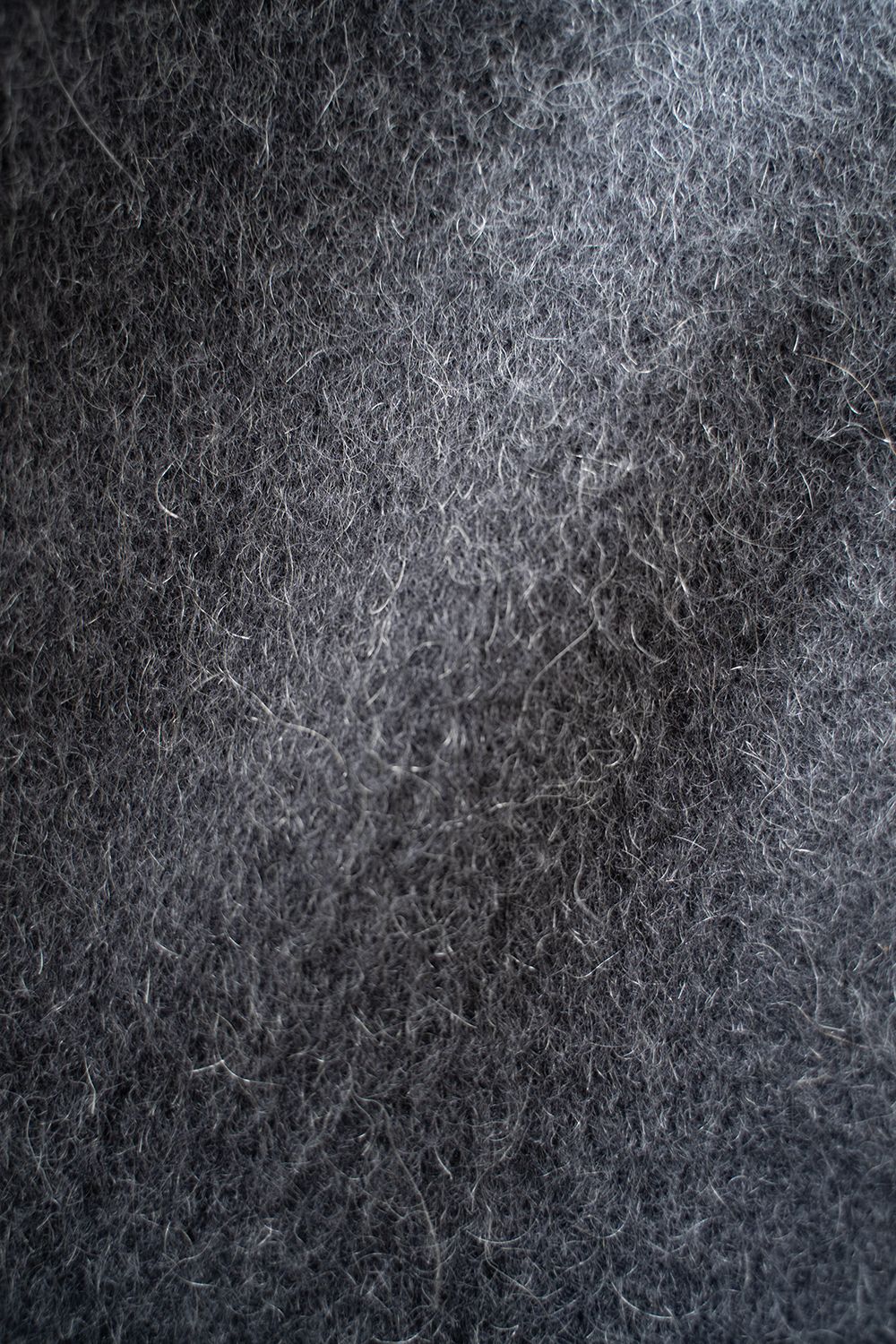 【25AW】Mohair Shaggy Tapered Pants/モヘアシャギーテーパードパンツ(CHARCOAL)