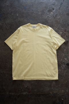 【ラスト1点】【23SS】Loopwheele Crew Neck T-Shirts(MIMOSA)