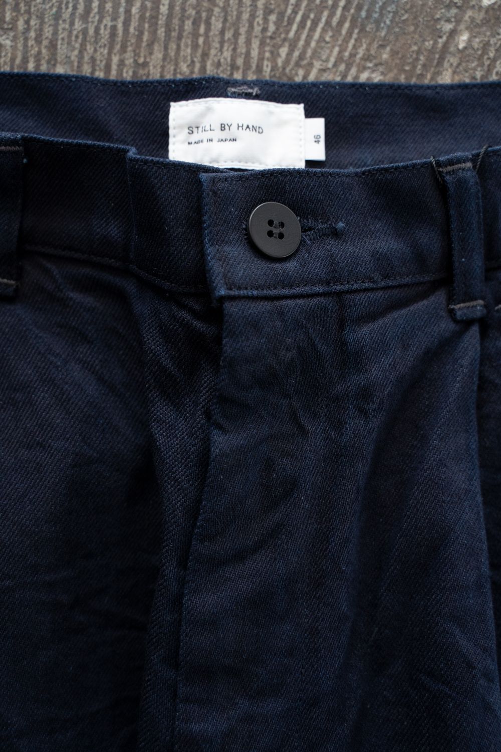 【26SS】11.5ozデニムディープタックパンツ(DARK NAVY)