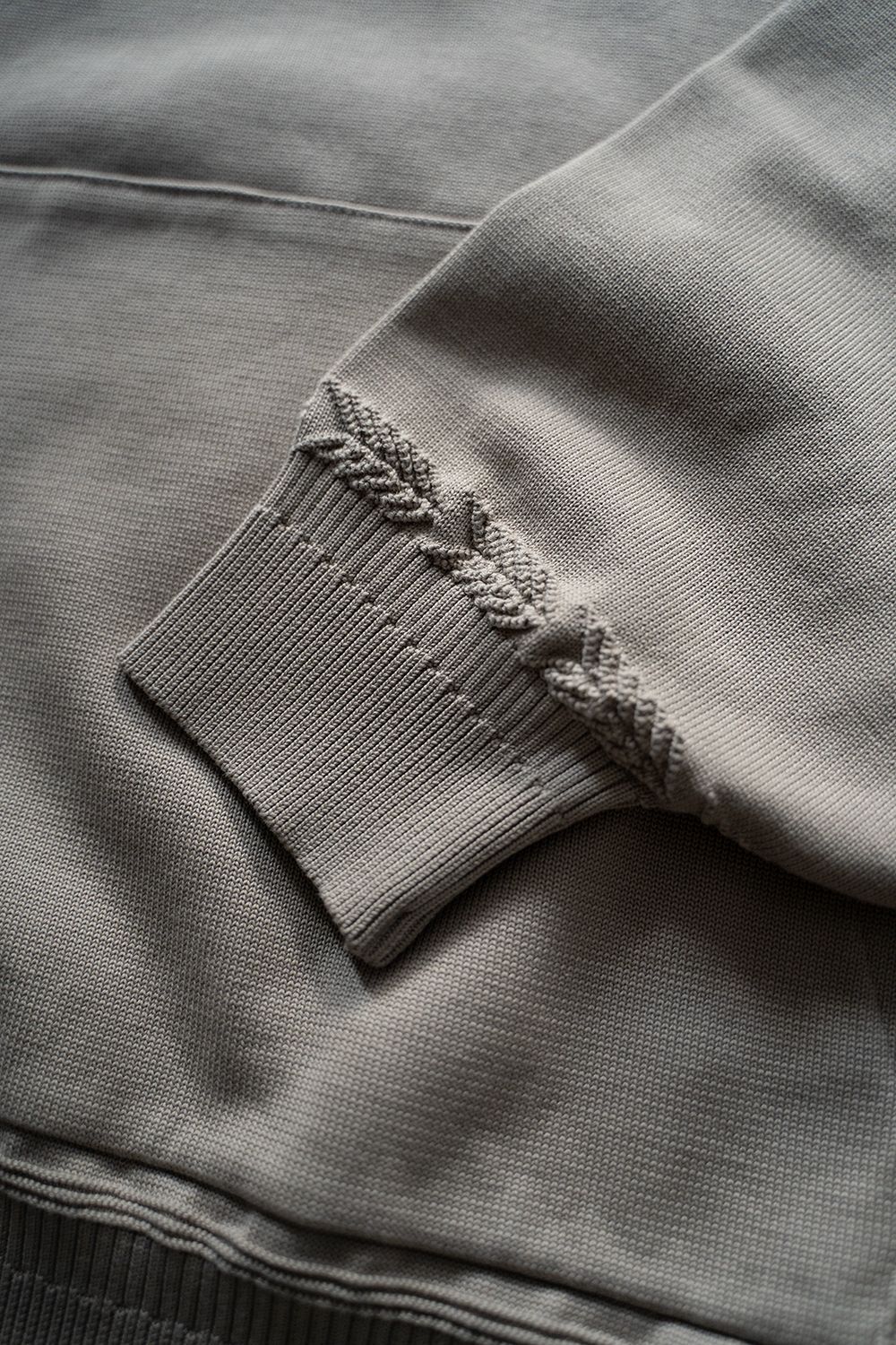 【ラスト1点】【24SS】Harukaze Half Zip Knit(LIGHT BEIGE)