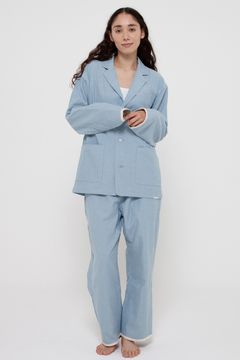 【一番人気】"day"パジャマ【セットアップ】【ユニセックス】(LIGHT BLUE)