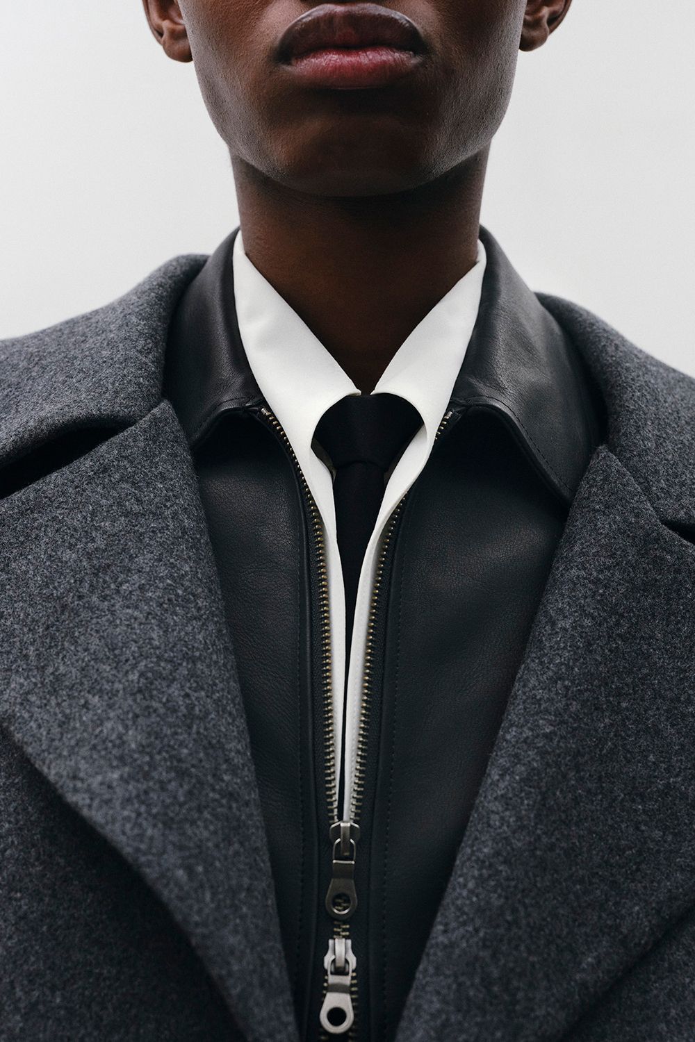 【26AW】Belted Over Coat/ベルテッドオーバーコート(GRAY)