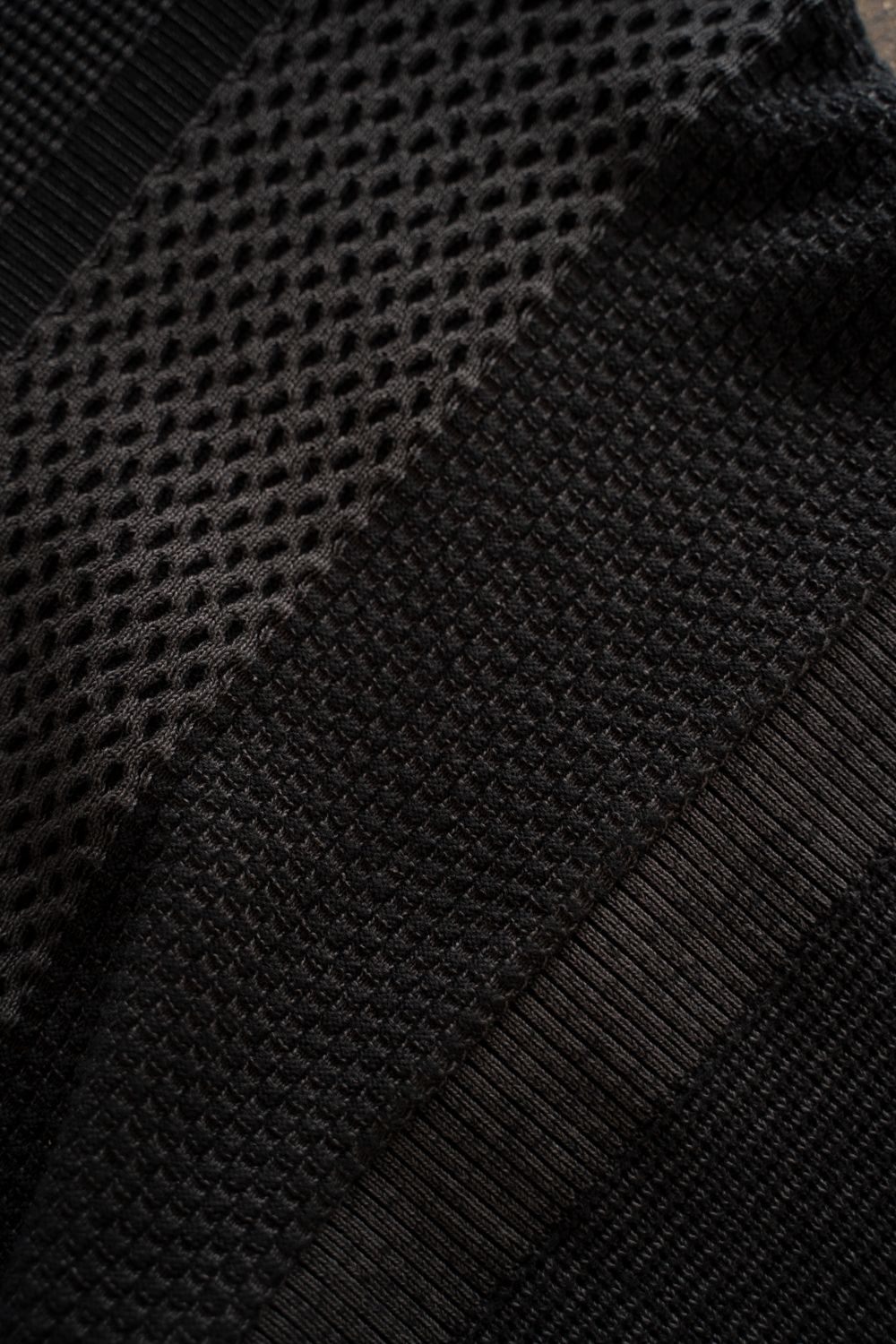 【26AW】Karita Half Zip Knit(BLACK)