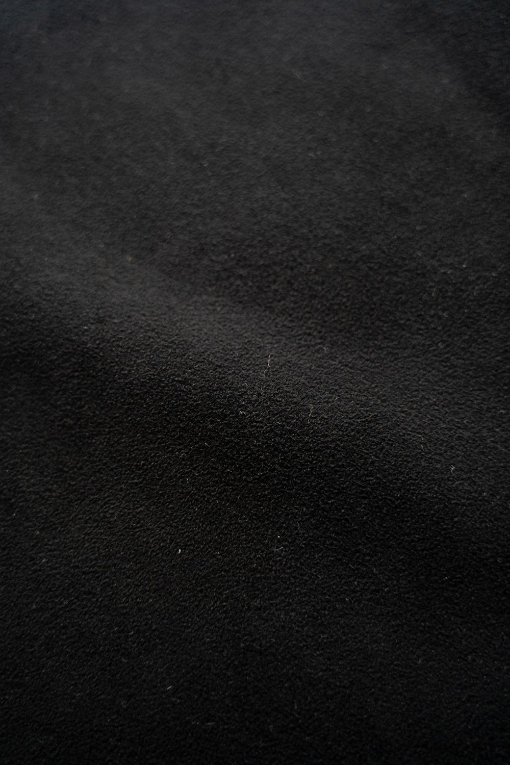【ラスト1点】【25AW】フェイクスウェードシャツブルゾン(INK BLACK)
