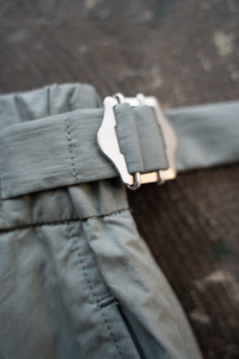 2-Tack Cotton-Nylon Trousers/2タックコットンナイロントラウザーズ(MINT GREEN)