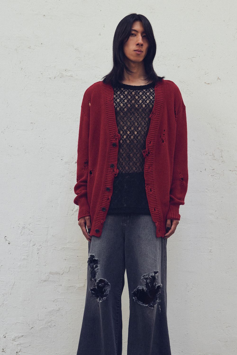 【ラスト1点】【24SS】Russell Lace No-Sleeve/ラッセルレースノースリーブ(BLACK)