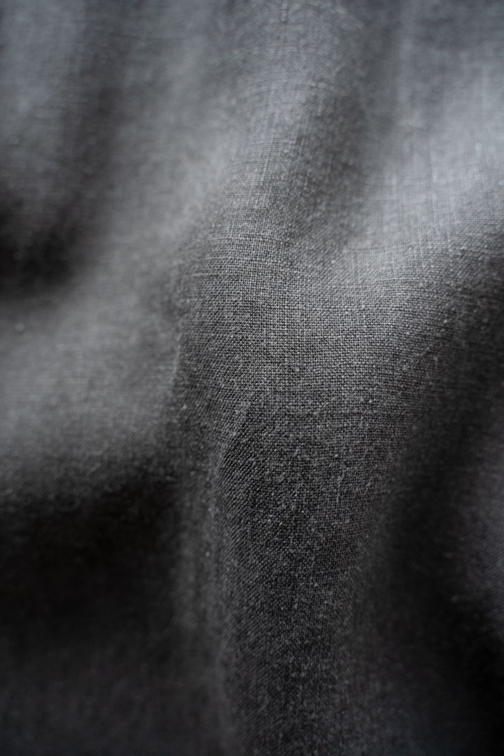 大麻ワイドパンツ(薄炭)