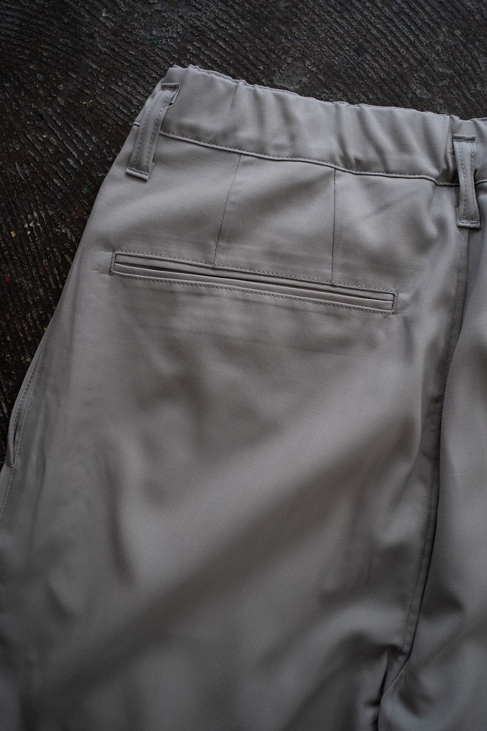 【ラスト1点】【24SS】ウォッシャブルウールイージースラックス(TAUPE)