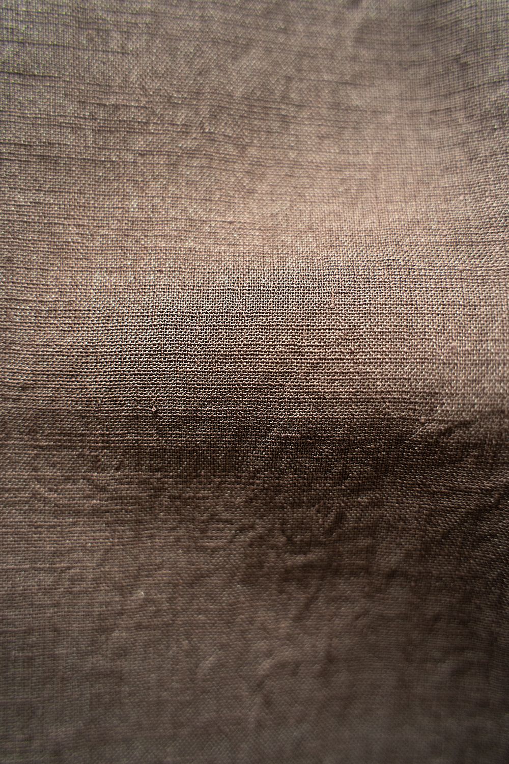 【ラスト1点】【22SS】Sheer Band Collar Shirt/シアーバンドカラーシャツ(BROWN)