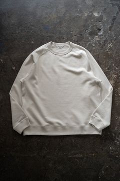 【ラスト1点】【25SS】サドルスリーブプルオーバースウェット(ECRU)