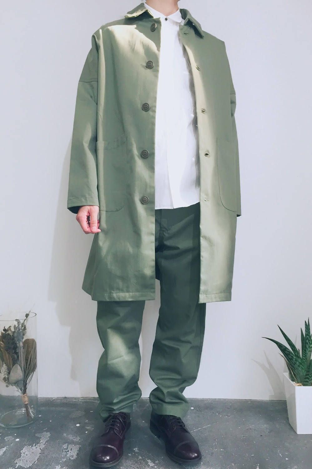 yarmoセットアップスタイル(OLIVE)