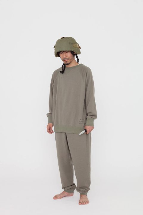 NOWHAW 2017AW Style-13 "military wok"sweat