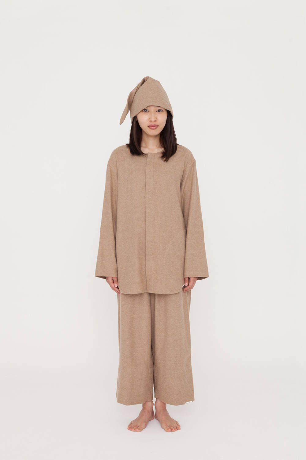 NOWHAW 2017AW Style-09 "shhh" pajama top biyella beige