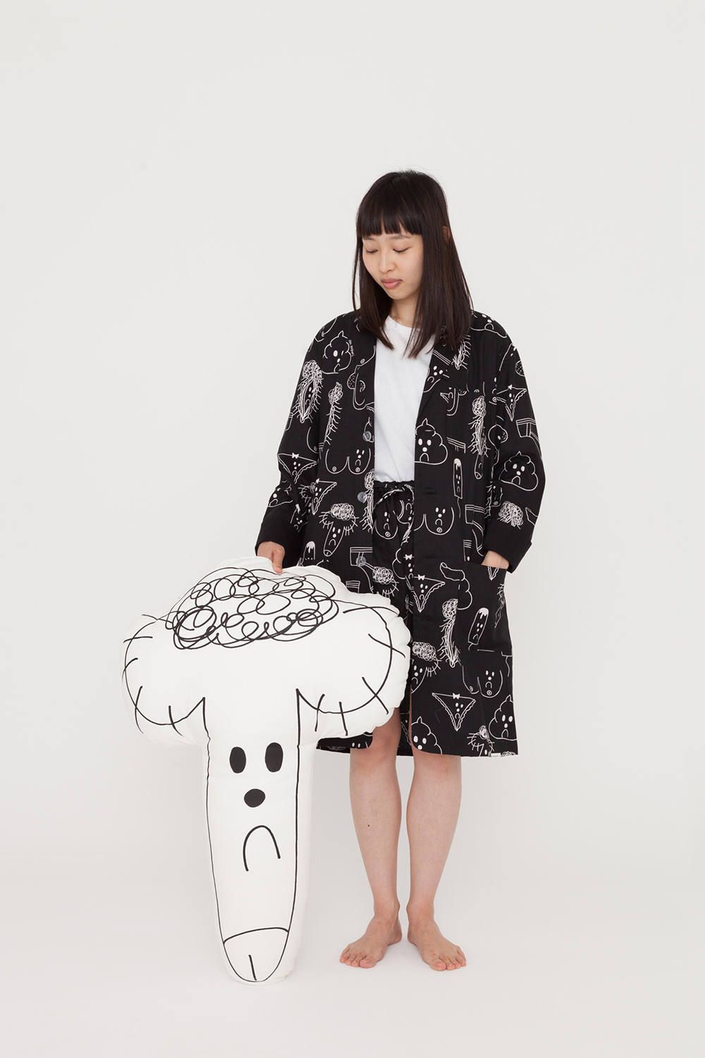 NOWHAW×加賀美健ルームウェアパジャマサイズ0 美品