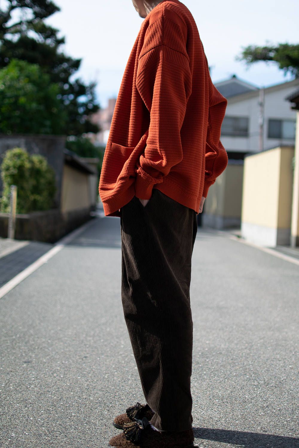 色物長袖。